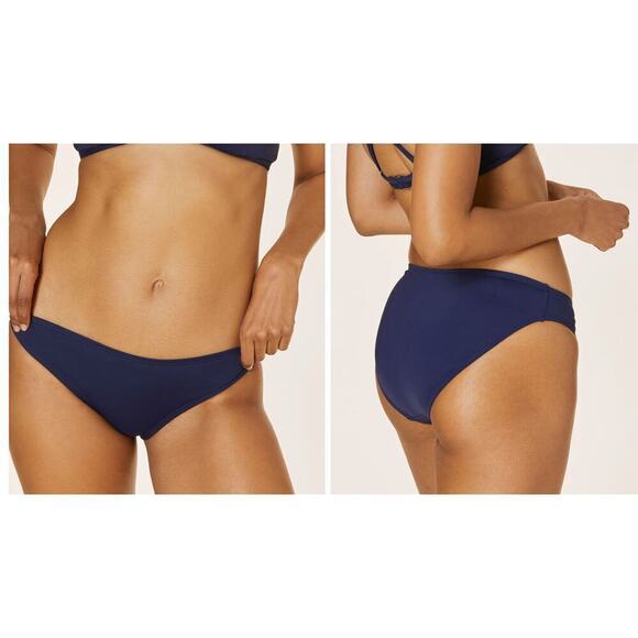 🔴Andie The Classic‎ Bikini Bottom Navy New size XL - Picture 1 of 4